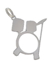 drums pendant stainless steel